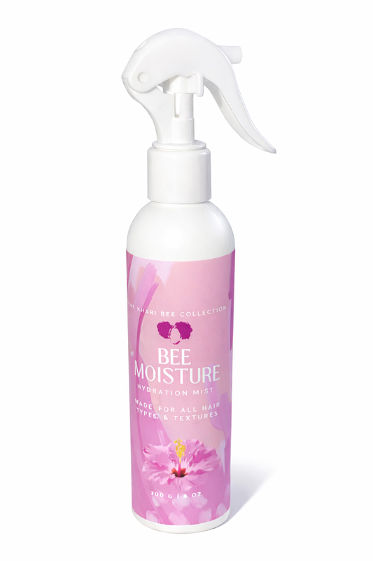 Bee Moisture Hydration Mist by Khari Bee Collection hydrating hair spray